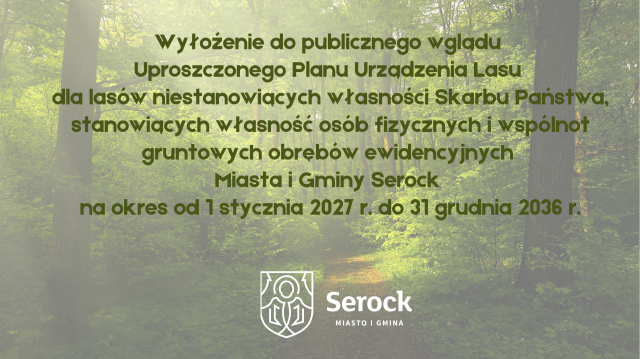 Uproszczony Plan Urządzenia Lasu 2027–2036