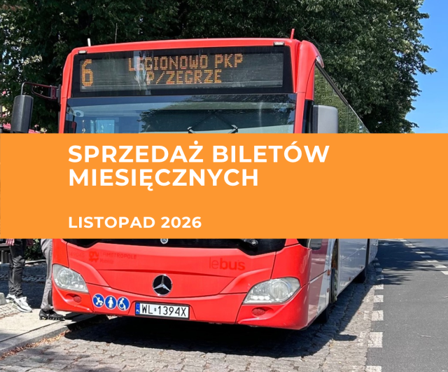 Sprzedaż biletów na listopad 2026 r.