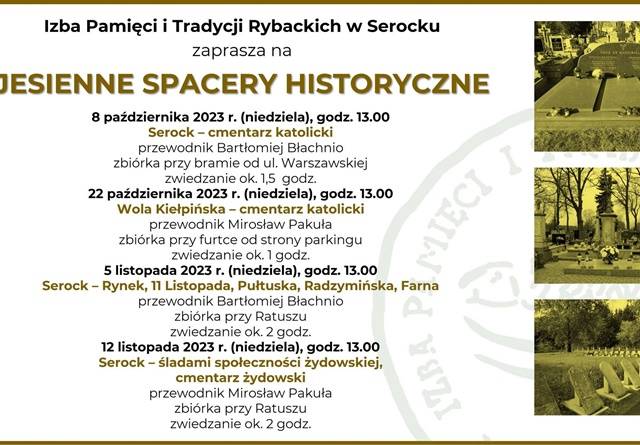 Jesienne spacery historyczne