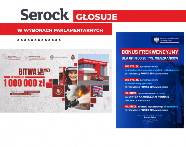 Serock głosuje w wyborach