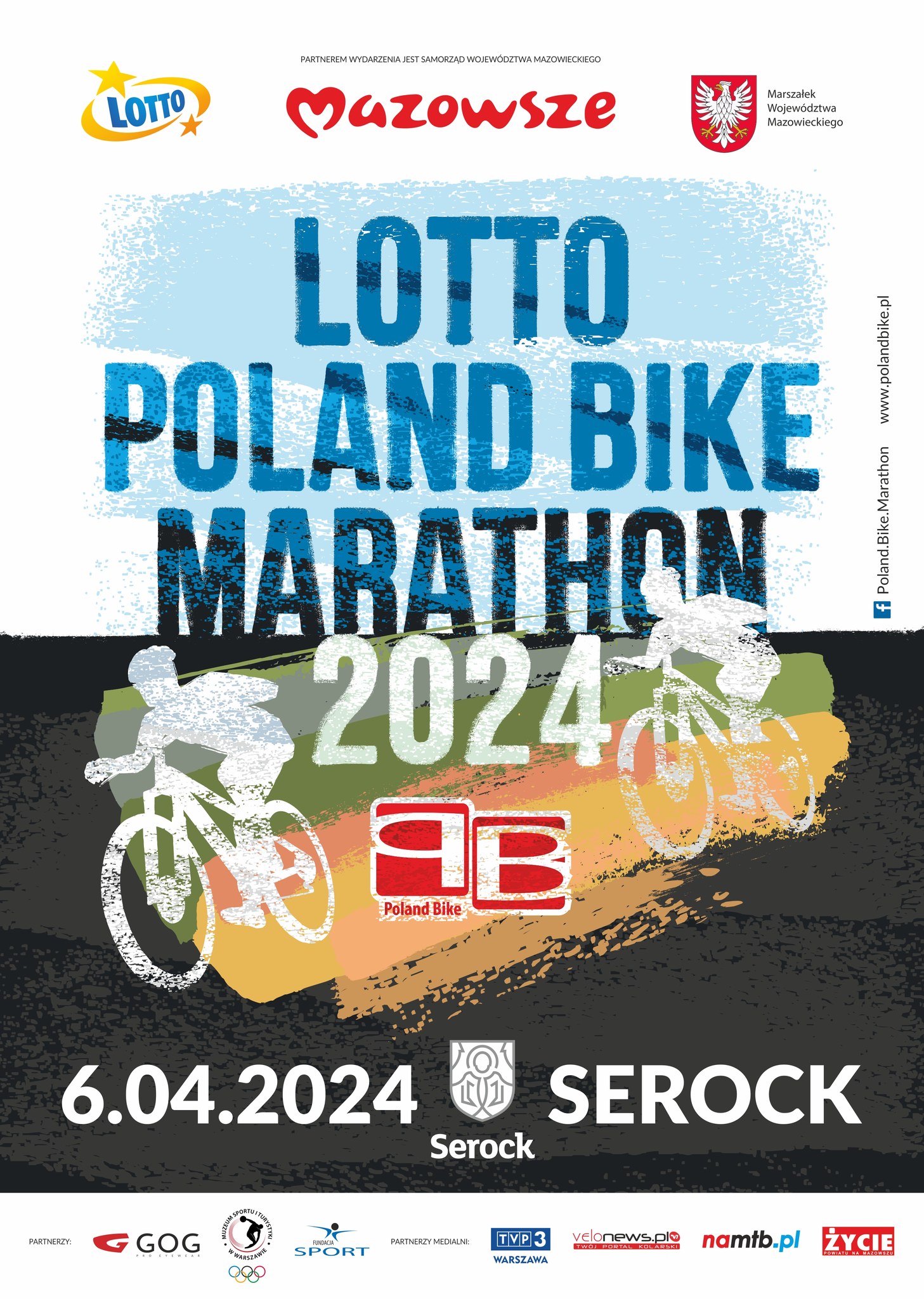 6 kwietnia 2024. LOTTO Poland Bike Marathon jedzie do Serocka!